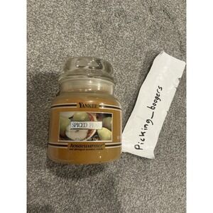Yankee Candle Black Band Spiced Pear 14.5 oz Jar